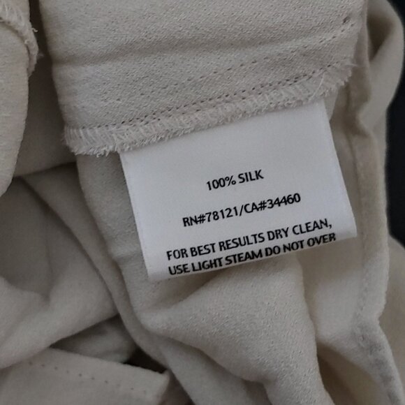 Eileen Fisher Silk Sleeveless Shell Blouse Tank Top Extra Small - Picture 7 of 7